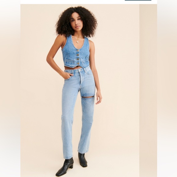 Agolde Lana slice jeans - Picture 4 of 8